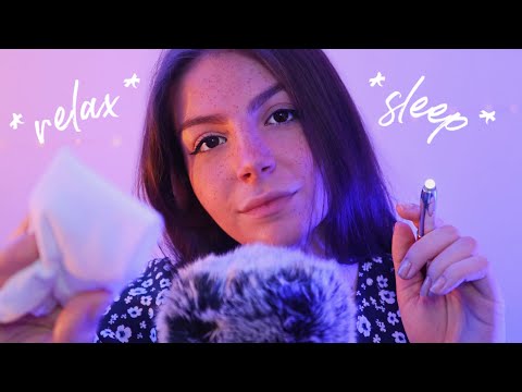 ASMR FRANÇAIS | Je t'accompagne vers un profond sommeil (whispering, face touching) 🌟