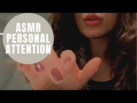 ASMR Personal attention | Lofi | Positive affirmations | face brushing and tracing | Hand movements