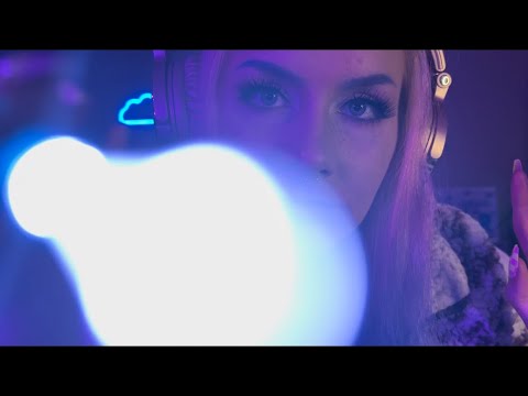 ASMR Bright Lights & Sharp Objects Super Close To Your Eyes