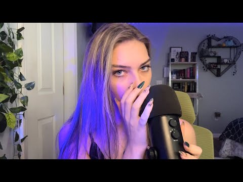 ASMR | Pure Mouth Sounds, Hand Movements, Back ground ASMR, Minimal Talking, Inaudible Whispers
