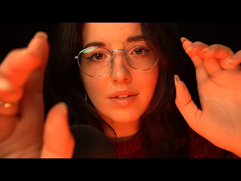 ASMR Rambly Personal Attention (Face Touches/Close Whispers)