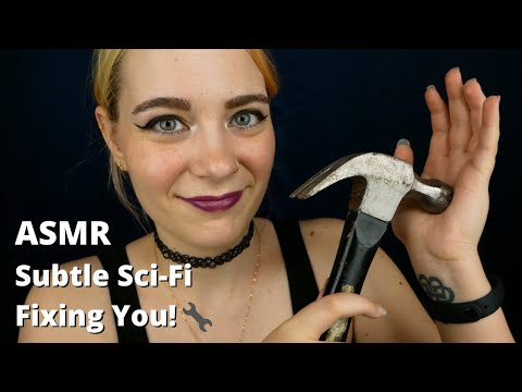 ASMR Fixing You 🔧 Inspecting & Testing Your Unit | Subtle Sci-Fi | Soft Spoken Futuristic RP