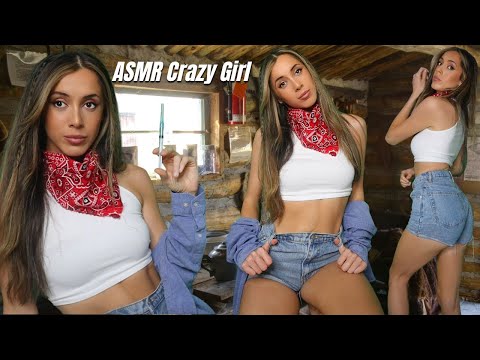 ASMR Crazy Girl Kidnaps You in the Woods | soft spoken + personal attention