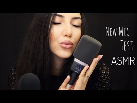 ASMR NEW MIC Unboxing & Test ❤️  Ear to Ear Whisper