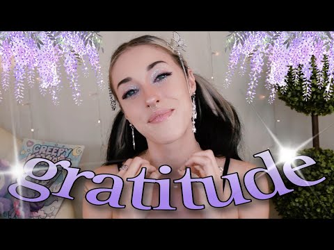 ASMR 💜 Positive Affirmations for Gratitude
