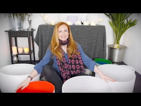 Anxiety Relief | ASMR & Crystal Singing Bowls with Grounding Visualisation
