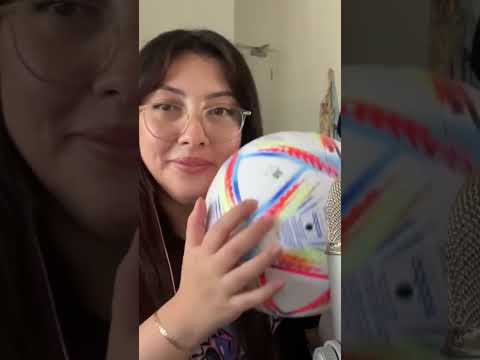 ASMR football tapping ⚽️ FULL HAUL VIDEO ON MY CHANNEL