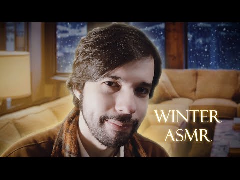 Taking Care of you ❄️ Winter Night [ASMR]🔥 Fireplace & Blanket ⋄Normal Roleplay⋄ Personal Attention