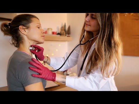 ASMR [Real Person] Medical Exam Head To Toe Assessment DOCTOR CHECK UP soft spoken RP deutsch/german