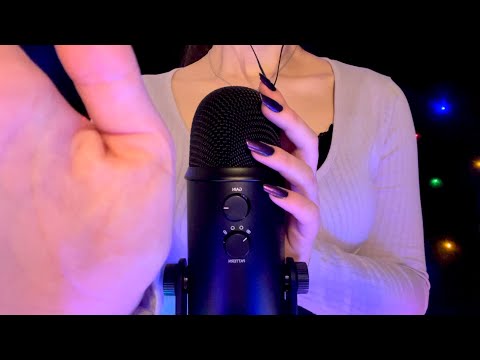 ASMR - Touching Your Face & the Microphone (With & Without Windscreen) [No Talking]