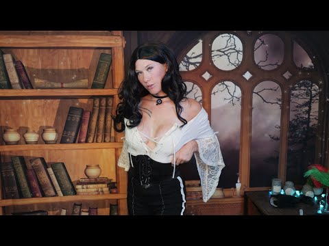 The Witcher ASMR✨️ Solving puzzles with Yennefer of Vengerberg🤫🧩