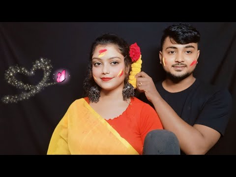 ASMR | Makeup Artist Doing My Holi Festival Makeup | ✨