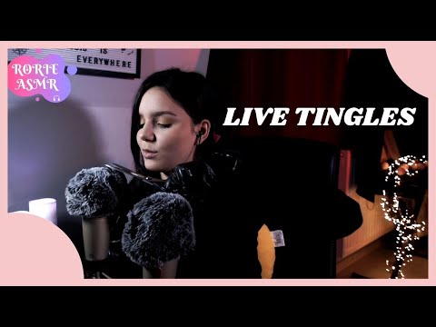 🔴 LIVE Tingles 🔴 (Brushing, Scissors, Tapping, Humming, Triggers Words)