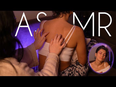 ASMR Back Scratching and Massage for a Good Night's Sleep