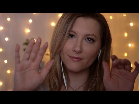 ASMR - ♥️ Watch This if You Have a Nightmare ♥️ - Soft speaking, Whisper, Finger flutters, Countdown