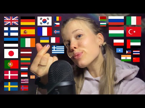 ASMR “Good Night” In All The Languages