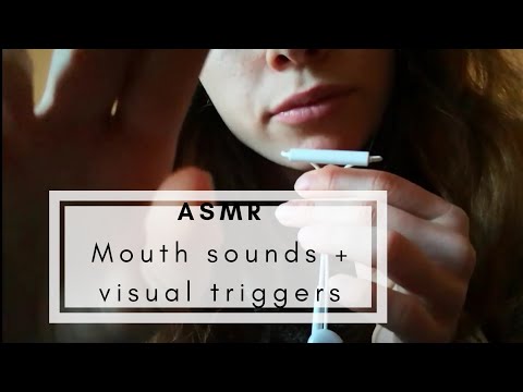 ASMR | Mouth Sounds and Visual Triggers (No Talking)