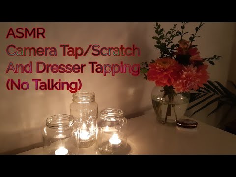 ASMR Camera Tap/ Scratch And Dresser Tapping(No Talking)Lo-fi