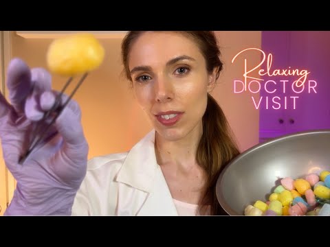 ASMR | Relaxing Doctor Visit | Plucking Things Off Your Face | Personal Attention, Roleplay
