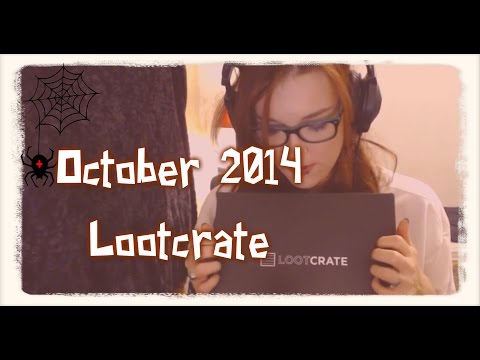 ***ASMR*** Lootcrate October 2014 unboxing - ◙ Halloween special #2 ◙