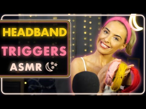 [ASMR] Headband tracing / Hairband triggers !!