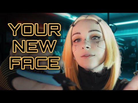 New Face Implant at Ripperdoc's ASMR // cyberpunk, personal attention, sci-fi