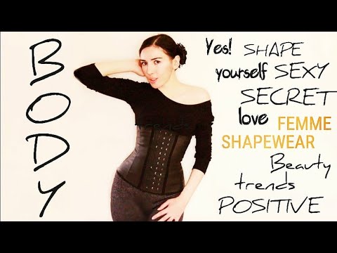 ASMR Beautiful Body 💋 Relaxing Workout & How to Get Hourglass Figure ~ Femme Shapewear Try On Haul