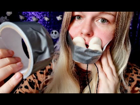 ASMR INTENSE Duct Tape Ear Eating👅💦 Mouth Sounds (Patreon Teaser)