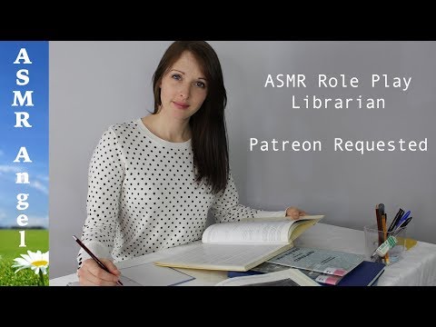 [ASMR] Librarian Roleplay | Soft Spoken - Patreon Requested