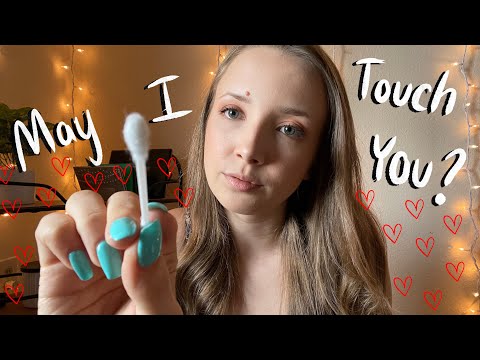 ASMR May I Touch Your Face? 💕✨ (up close personal attention)