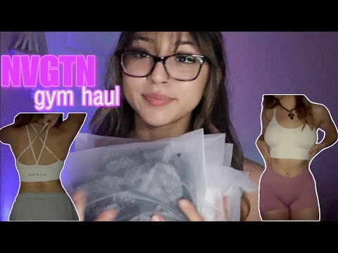 [ASMR] Gym Clothes Try-On Haul (nvgtn)