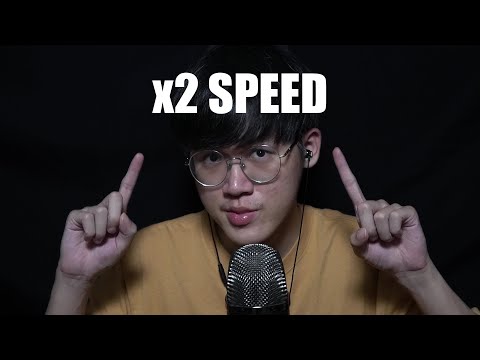 ASMR but you MUST WATCH THIS AT X2 SPEED