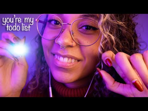 *PERSONAL ATTENTION* Doing Things to Your Face (ear to ear) ASMR #sleepaid