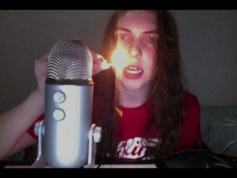 ASMR|| Playing with fire| semi inaudible and mouth sounds