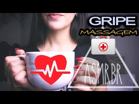 [ASMR] Cuidando da Gripe: Massagem relaxante para dormir, Atenção Pessoal (Roleplay)