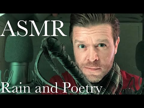 ASMR | Rain and Poetry to put you to Sleep - "The Highwayman"