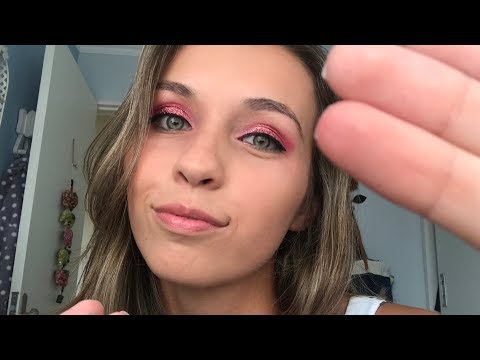 ASMR: MOUTH SOUNDS & TAPPING + Maquiagem