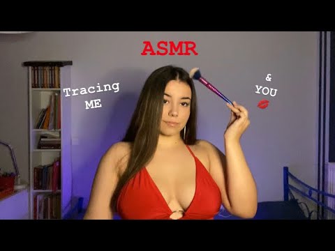 ASMR | Tracing my Face ( & Yours )