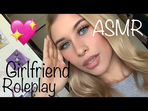 ASMR Girlfriend Roleplay - Doing your eyebrows 💖🔪