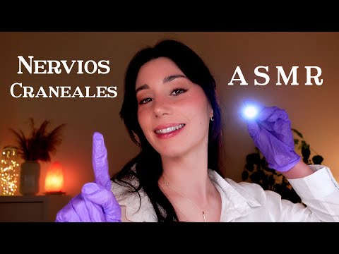 ASMR TEST NERVIOS CRANEALES 👩🏻‍⚕️ Examen Médico Relajante 💤 Roleplay en Español
