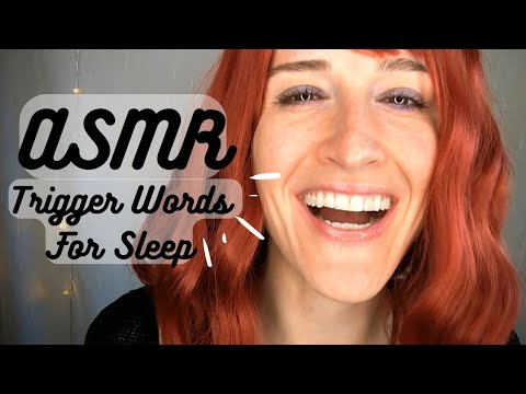 ASMR | Trigger Words For Sleep 💤