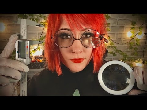 ASMR | You are a RARE Crystal [measuring] [inspecting] [light triggers]