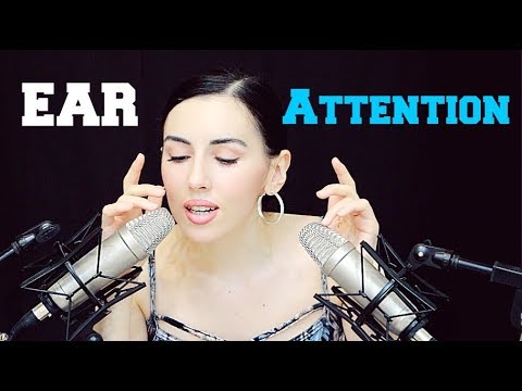 ASMR Ear Attention ~ Intense Tingles and New Triggers ~ ASMR Ear To Ear Whisper