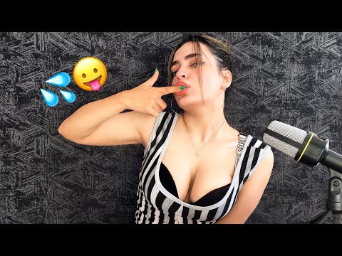 ASMR | Sp.it Pai.nting Your Face & Body💦😛