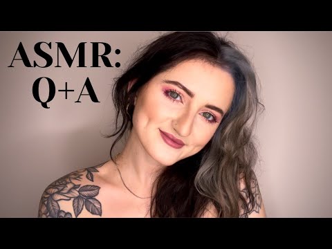 ASMR: Q&A | Whispered | Favourite ASMRtists, My Anxiety, Inspiration Behind Videos + More