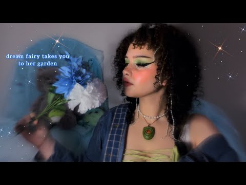 ASMR|| Pov dream fairy takes you to her garden&takes care of you after a long day