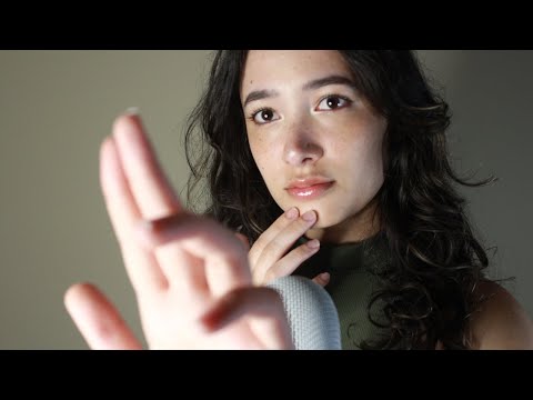 ASMR mouth sounds with hand movements to put you to sleep