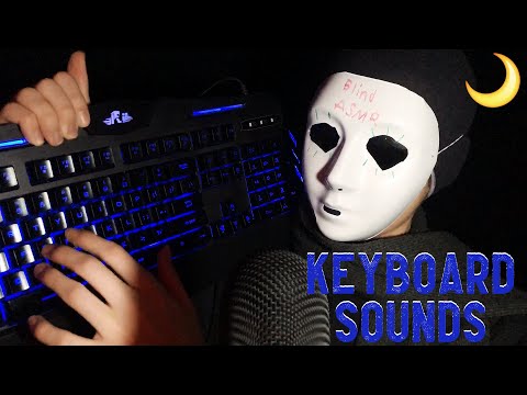 ASMR KEYBOARD SOUNDS AND TAPPING