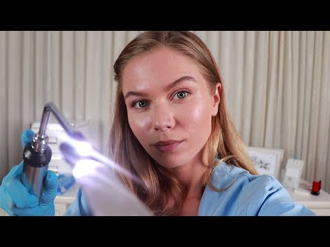 [ASMR] Doctor Lizi Checks Your Ear Nose & Throat.  Monthly Check UP.  Medical RP, Personal Attention
