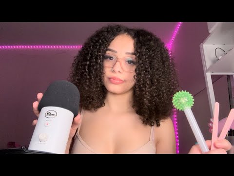 ASMR | Fast & Aggressive HAND Sounds + Soothing New Triggers for Sleep 😴 w/ Whispers & Tapping